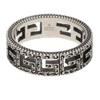 Gucci Square Ring Silver