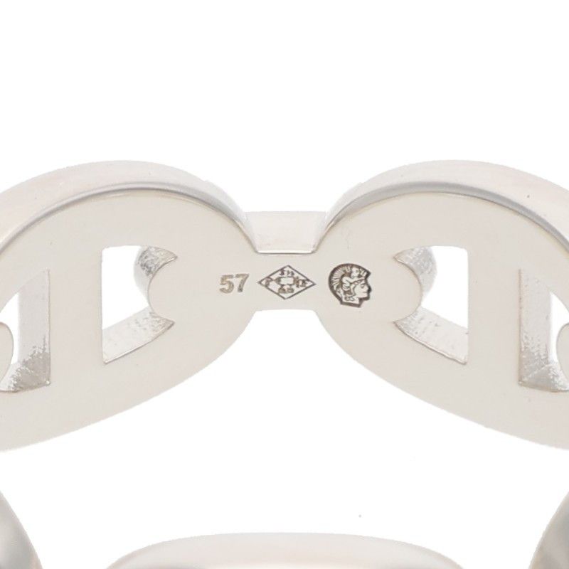 Hermes Chaine D'Ancre Enchainee PM Silver Ring — view 4