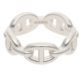 Hermes Chaine D'Ancre Enchainee PM Silver Ring