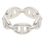 Hermes Chaine D'Ancre Enchainee PM Silver Ring