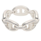 Hermes Chaine D'Ancre Enchainee PM Silver Ring — view 2