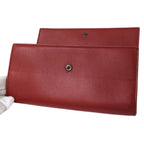 Bottega Veneta Wallet Leather Red Pink Flower — view 9
