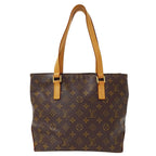Louis Vuitton Tote Monogram Canvas Cabas Piano Brown Handbag Going Out Everyday — view 2