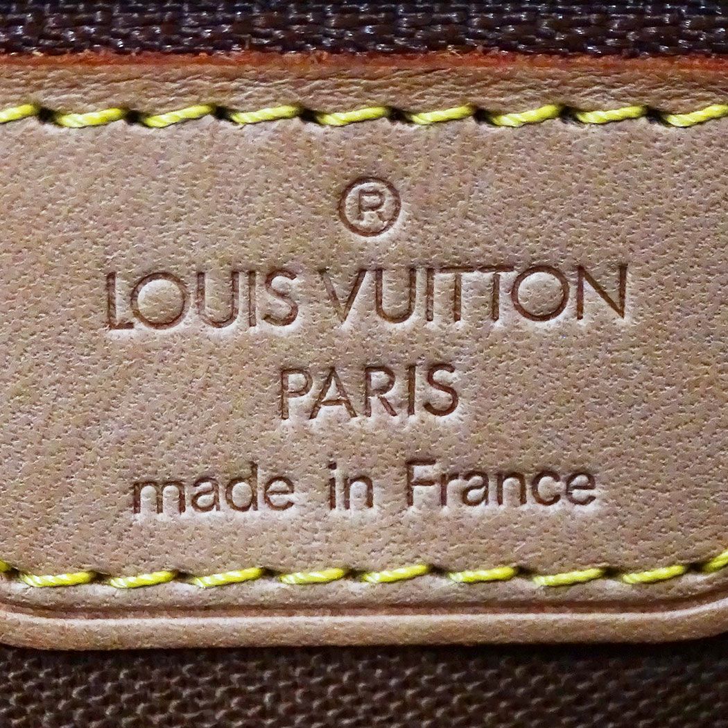 Louis Vuitton Tote Monogram Canvas Cabas Piano Brown Handbag Going Out Everyday — view 7