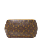 Louis Vuitton Tote Monogram Canvas Batignolles Brown Handbag Going Out Adults