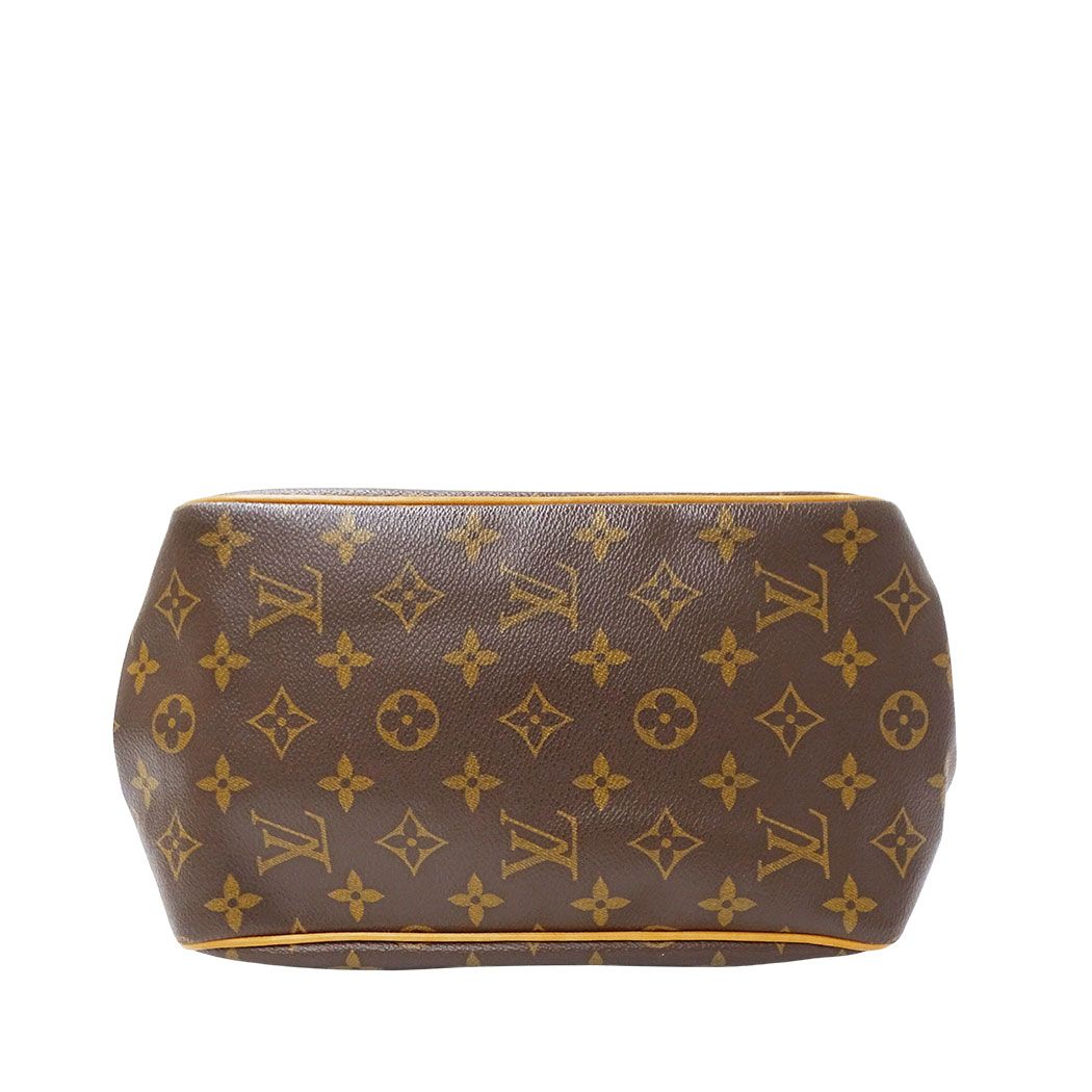 Louis Vuitton Tote Monogram Canvas Batignolles Brown Handbag Going Out Adults