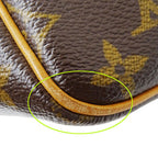 Louis Vuitton Tote Monogram Canvas Batignolles Brown Handbag Going Out Adults