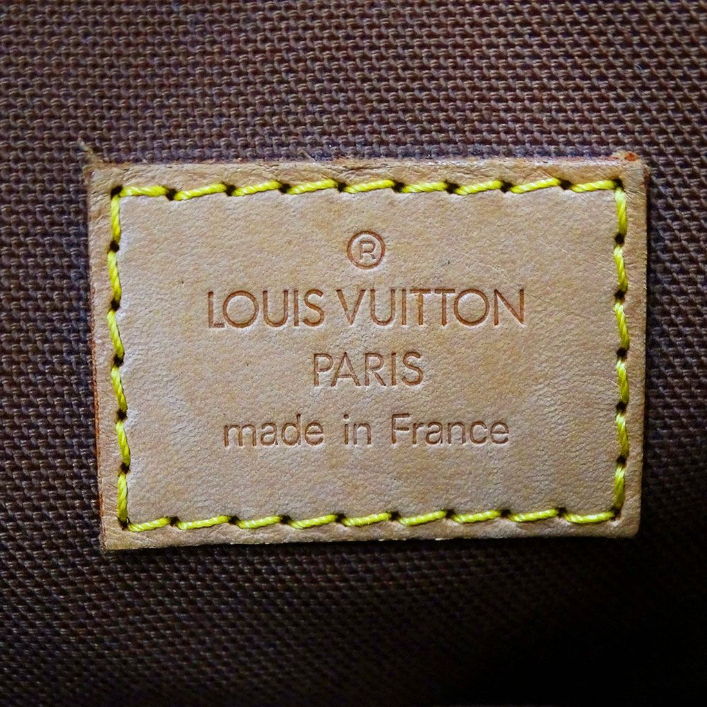 Louis Vuitton Tote Monogram Canvas Batignolles Brown Handbag Going Out Adults