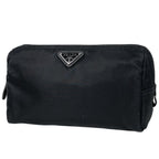 Prada Pouch Makeup Tessuto Nylon Nero