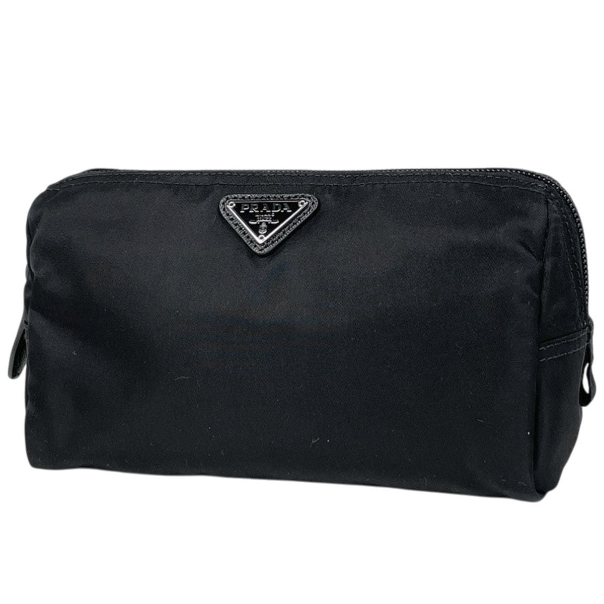 Prada Pouch Makeup Tessuto Nylon Nero