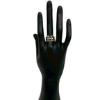 Hermes Mexico Ring 925 Sterling Silver 18k — view 2