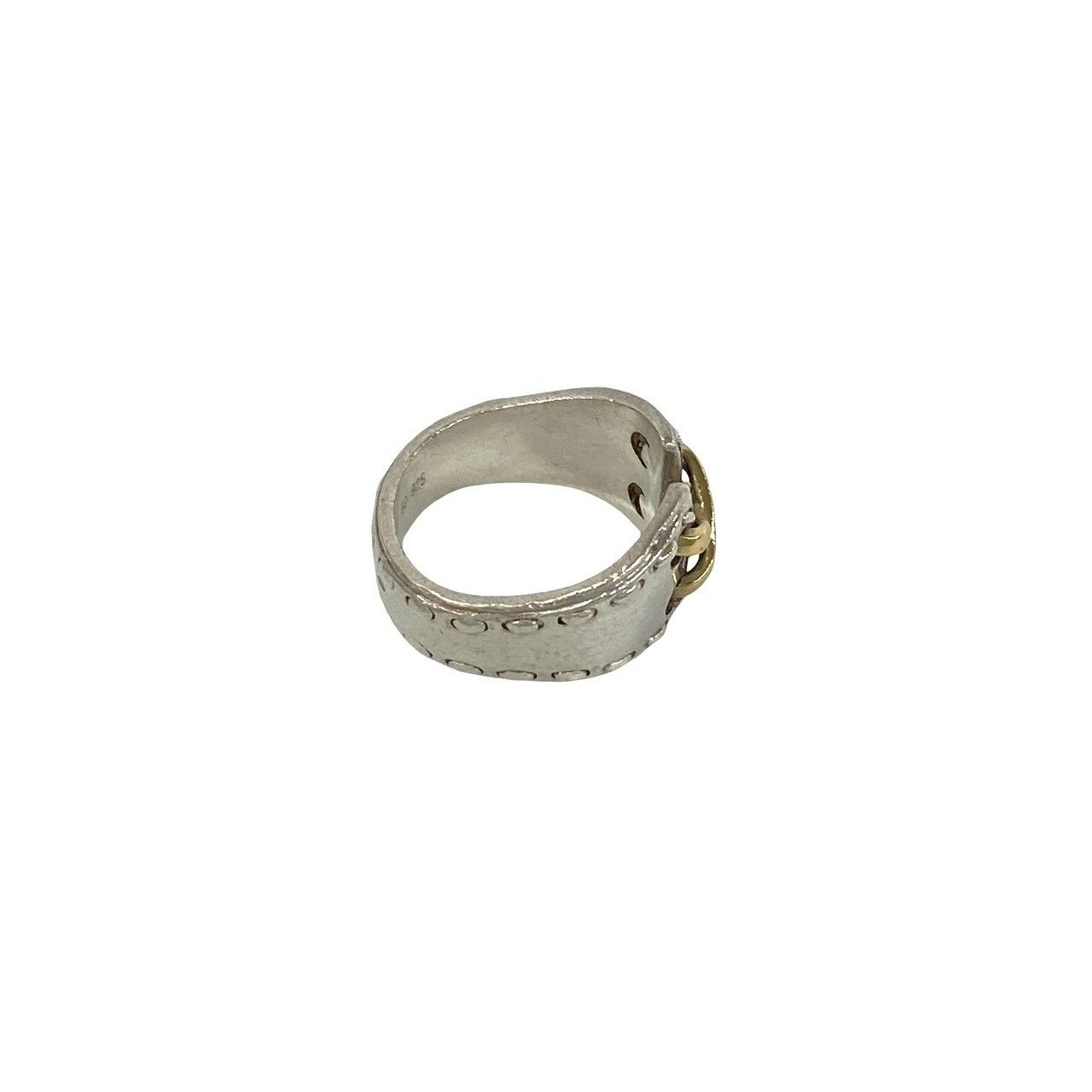Hermes Mexico Ring 925 Sterling Silver 18k — view 5