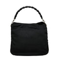 Gucci Bamboo Handbag Black Nylon