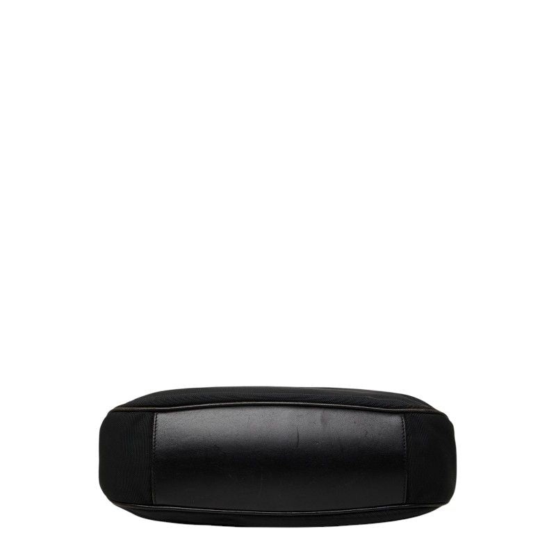 Gucci Bamboo Handbag Black Nylon