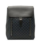 Louis Vuitton Damier Cobalt Newport Backpack Black Navy Leather