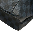 Louis Vuitton Damier Cobalt Newport Backpack Black Navy Leather