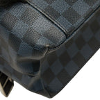 Louis Vuitton Damier Cobalt Newport Backpack Black Navy Leather