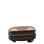 Louis Vuitton Damier Giant Amazon Sling Bag Crossbody Brown Black Leather