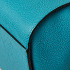 Loewe Hammock Mini 2-Way Shoulder Bag Blue Leather
