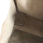 Celine Horizontal Cabas Leather Tote Shoulder Hand Gray — view 8