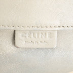 Celine Horizontal Cabas Leather Tote Shoulder Hand Gray — view 9