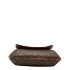 Louis Vuitton Monogram Musette Crossbody Shoulder Bag Brown Leather