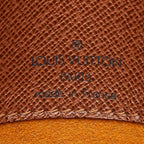 Louis Vuitton Monogram Musette Crossbody Shoulder Bag Brown Leather