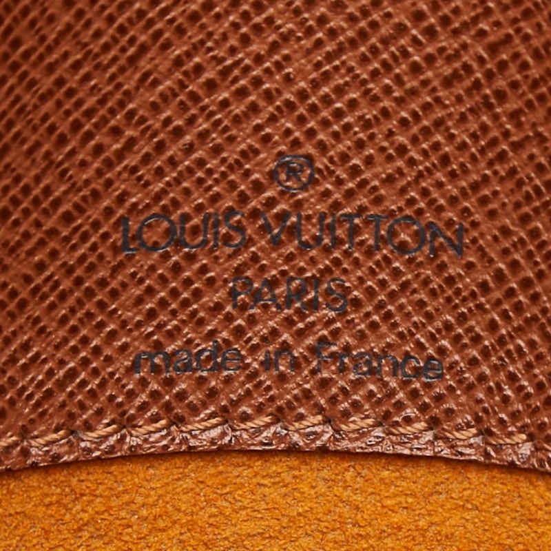 Louis Vuitton Monogram Musette Crossbody Shoulder Bag Brown Leather