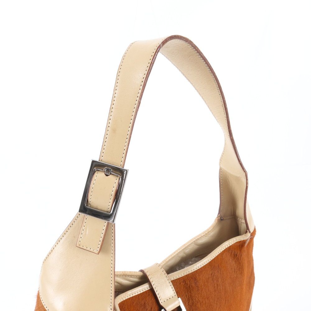 Gucci Jackie Calf Hair Leather 001 Shoulder Bag Hand — view 2