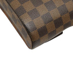 Louis Vuitton Damier Geronimos Belt Bag Brown Leather