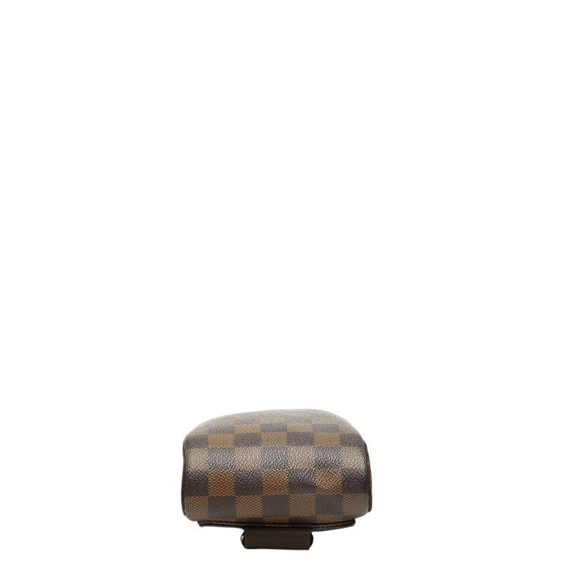 Louis Vuitton Damier Geronimos Belt Bag Brown Leather