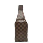 Louis Vuitton Damier Geronimos Belt Bag Brown Leather