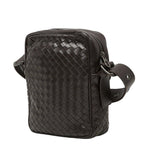 Bottega Veneta Intrecciato Shoulder Bag Brown Leather