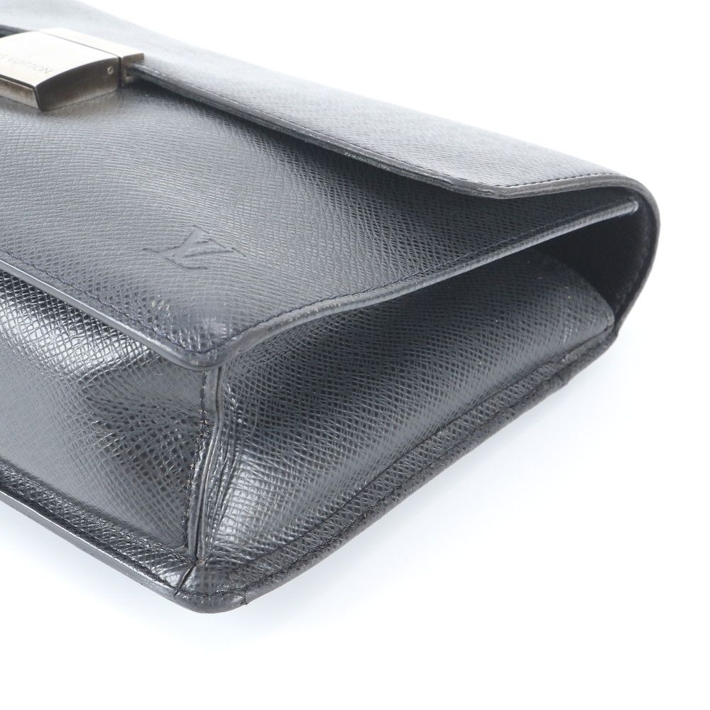 Louis Vuitton Taiga Selenga Leather Clutch Pouch Business — view 4