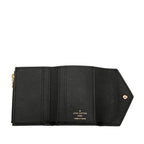 Louis Vuitton Monogram Empreinte Portefeuille Zoe Trifold Wallet Noir Black
