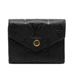 Louis Vuitton Monogram Empreinte Portefeuille Zoe Trifold Wallet Noir Black