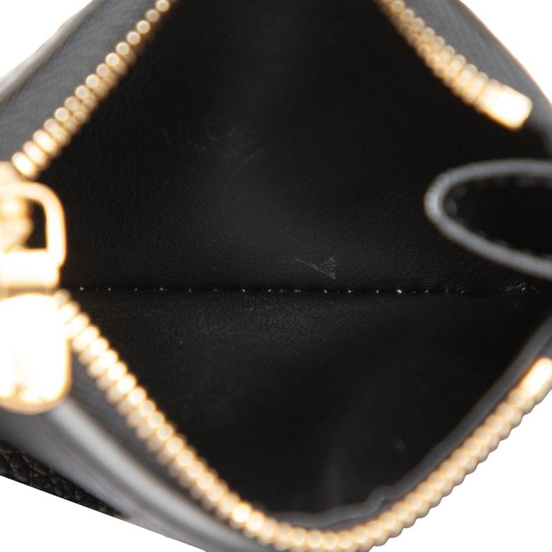 Louis Vuitton Monogram Empreinte Portefeuille Zoe Trifold Wallet Noir Black