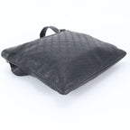 Gucci Guccissima Leather Shoulder Bag Crossbody Messenger Black — view 6