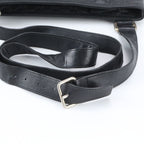 Gucci Guccissima Leather Shoulder Bag Crossbody Messenger Black — view 3