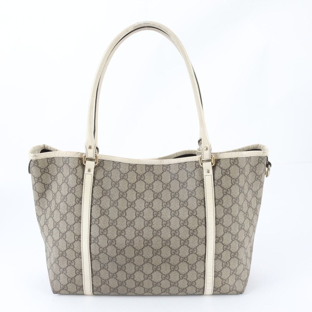 Gucci GG Supreme Leather Tote Shoulder Hand — view 3