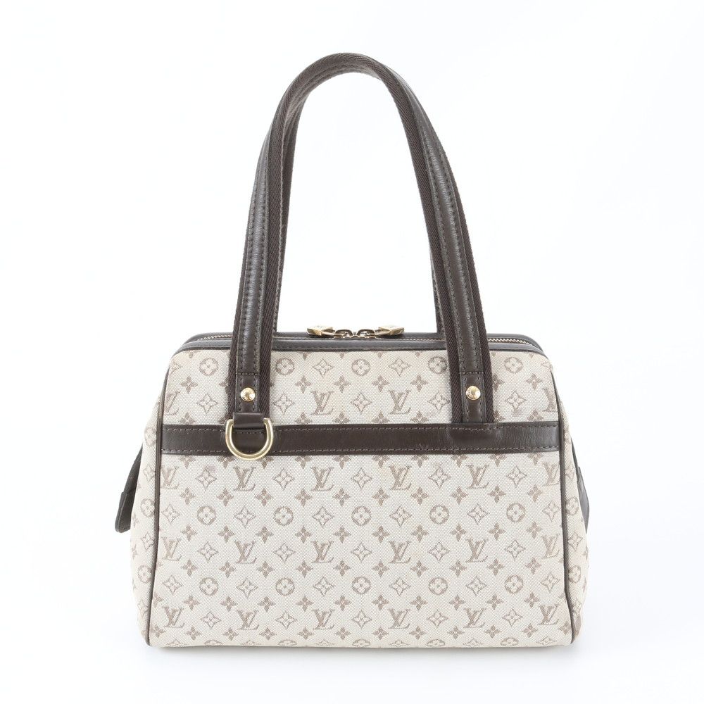 Louis Vuitton Monogram Mini Josephine PM Leather Canvas Handbag Tote — view 3