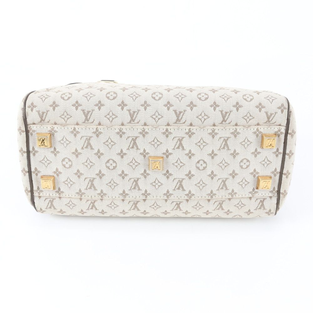 Louis Vuitton Monogram Mini Josephine PM Leather Canvas Handbag Tote — view 5
