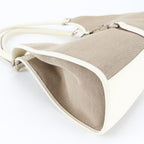 Gucci Jackie 002 Leather Canvas Handbag Tote — view 6