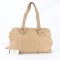 Prada Included Leather Boston Bag Tote