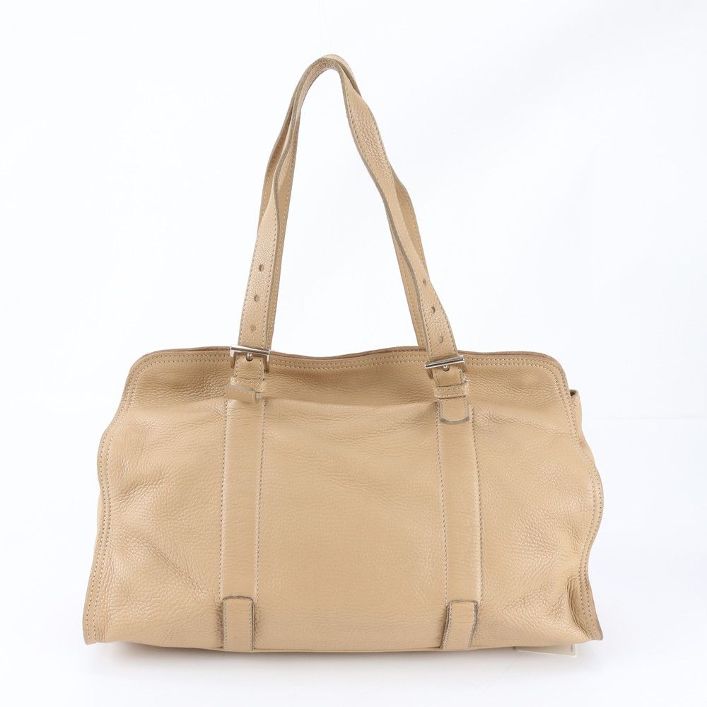 Prada Included Leather Boston Bag Tote — view 3