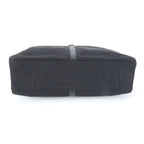 Gucci Jackie 001 Leather Nylon Shoulder Bag Hand Black — view 5