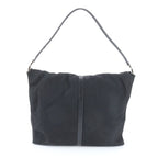 Gucci Jackie 001 Leather Nylon Shoulder Bag Hand Black — view 3
