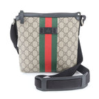 Gucci GG Supreme Sherry Line Leather Shoulder Bag Crossbody Messenger