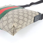 Gucci GG Supreme Sherry Line Leather Shoulder Bag Crossbody Messenger — view 4