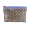 Louis Vuitton Monogram Pochette Apollo Leather Clutch Pouch
